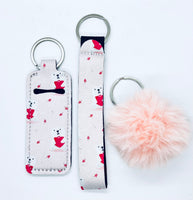 Lipgloss keychain